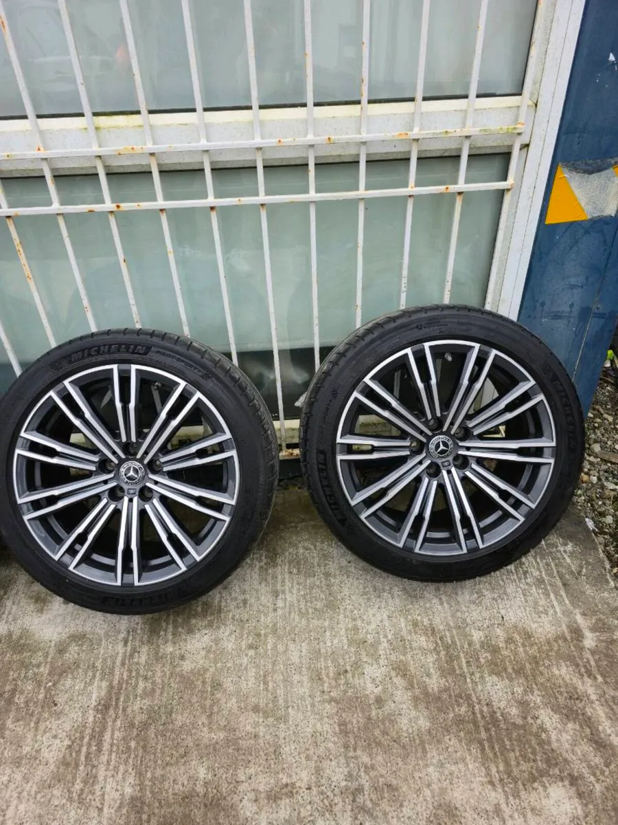Set of 18" Mercedes Alloys Staggered 5x112 - Image 3