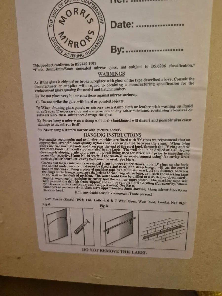 Gold mirror - Image 2