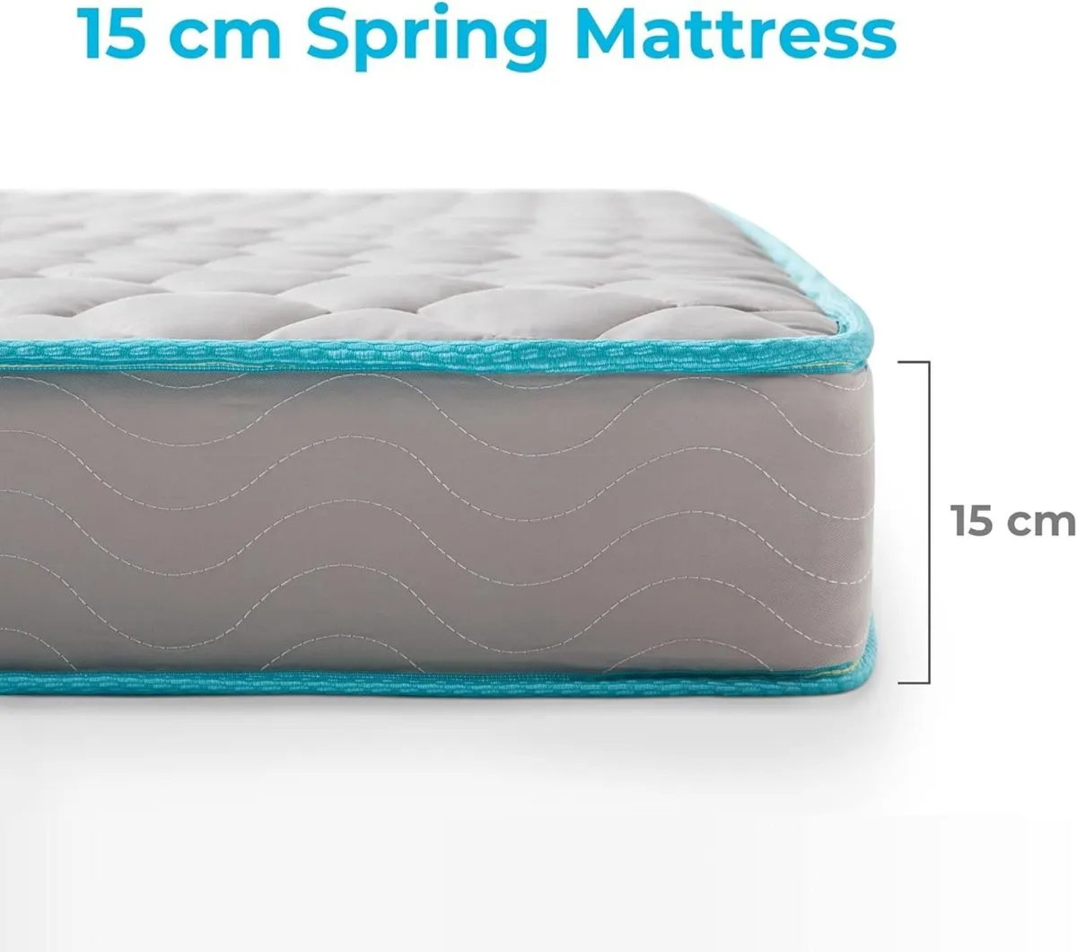 15 cm Memory Foam Coil Spring Mattress – For Kids - Image 2