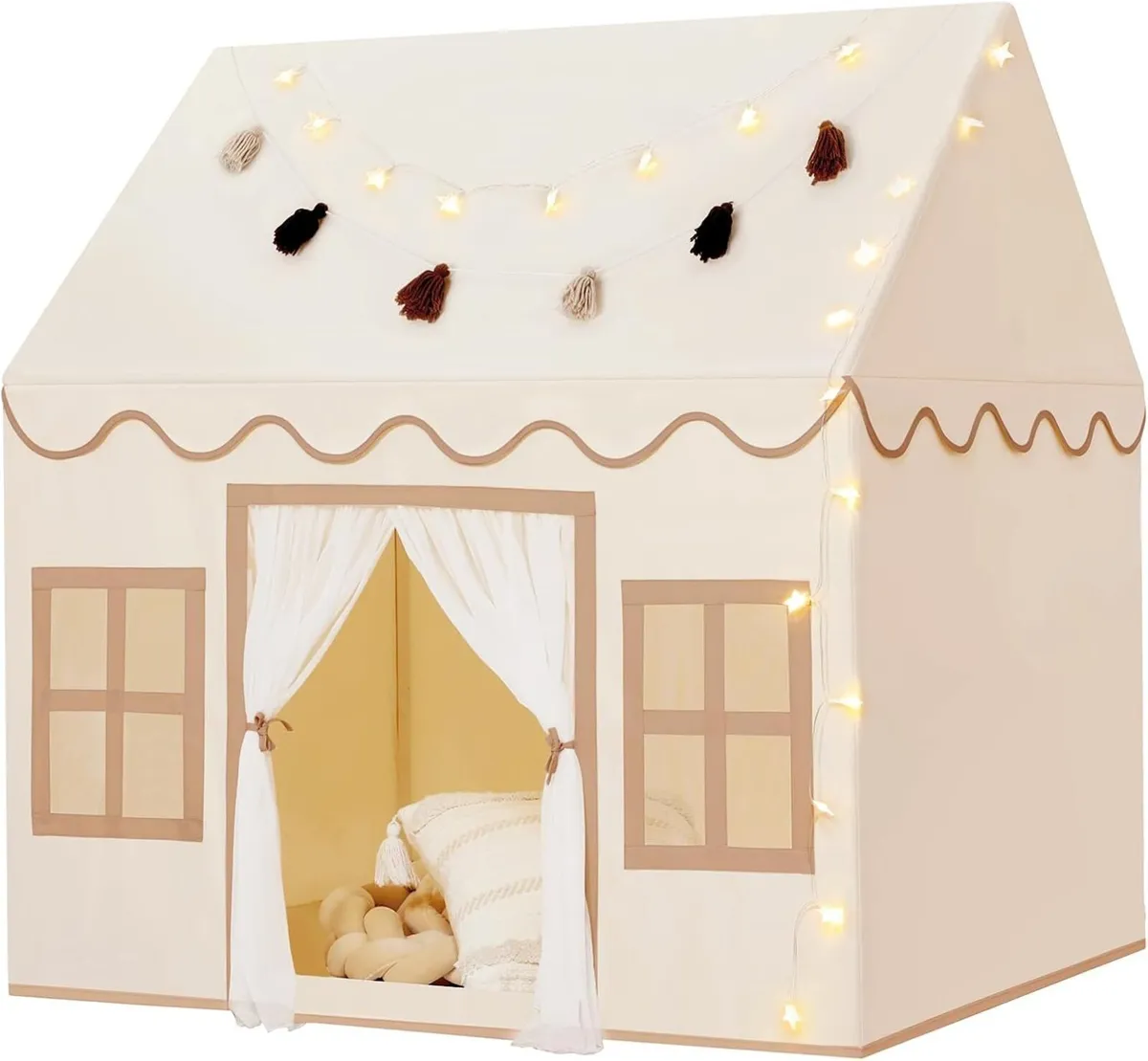 Kids Play Tents Indoor: Princess with Padded Mat - Image 1