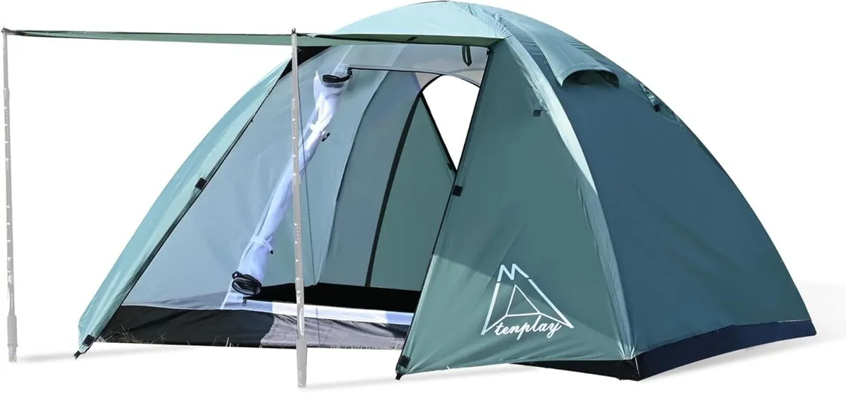 TENPLAY 2 Person Camping Tent Lightweight 2.5KG - Image 1