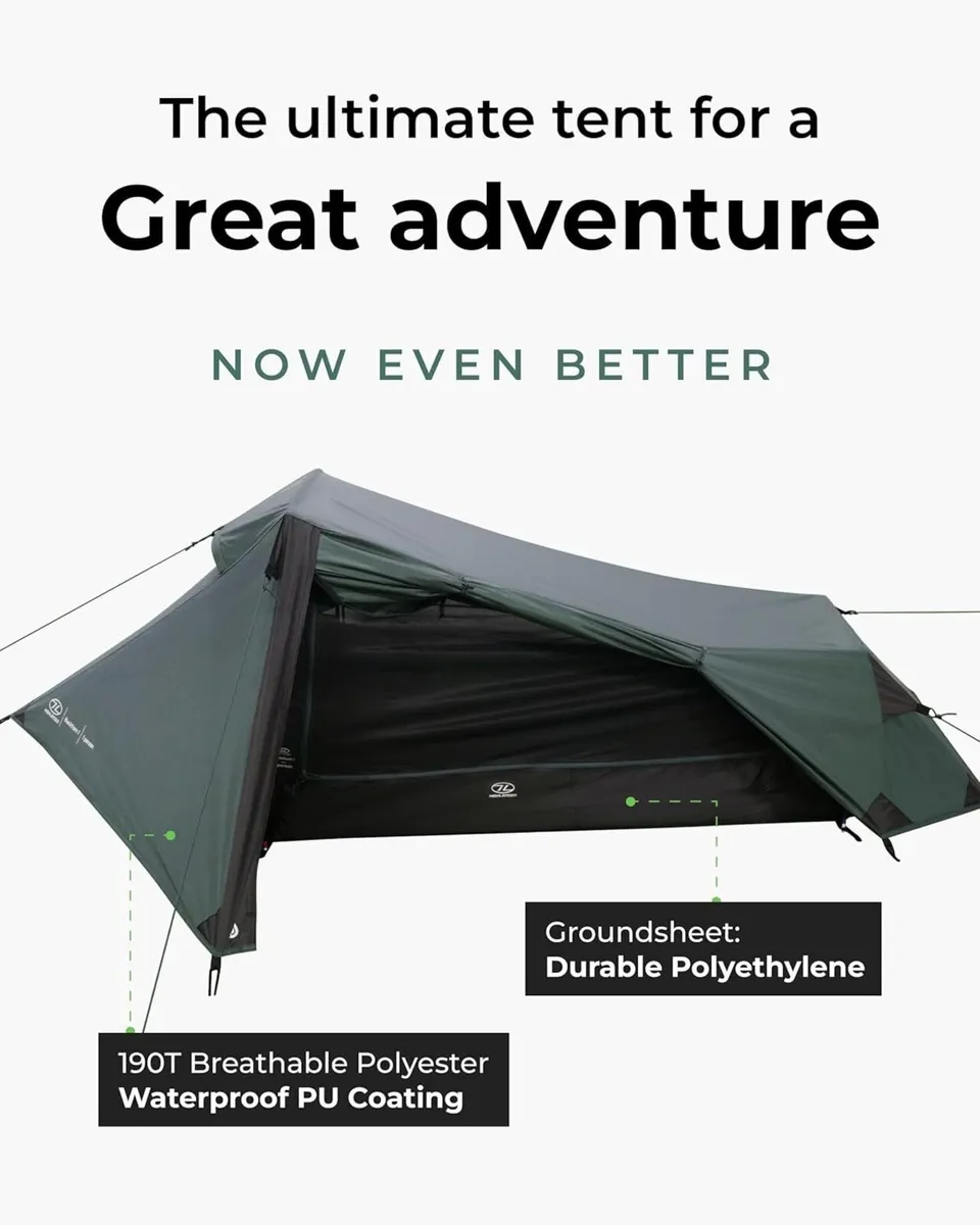 Blackthorn 1 Person Tent – Lightweight Waterproof. - Image 2