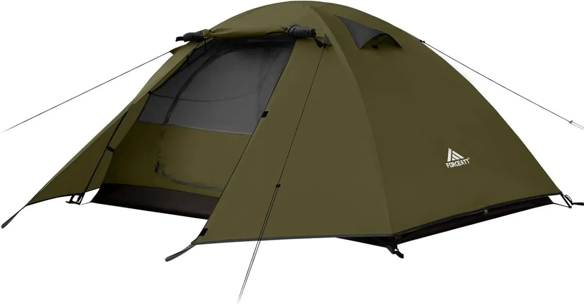 Tent 2-4 Man for Camping Easy Setup Lightweight - Image 1