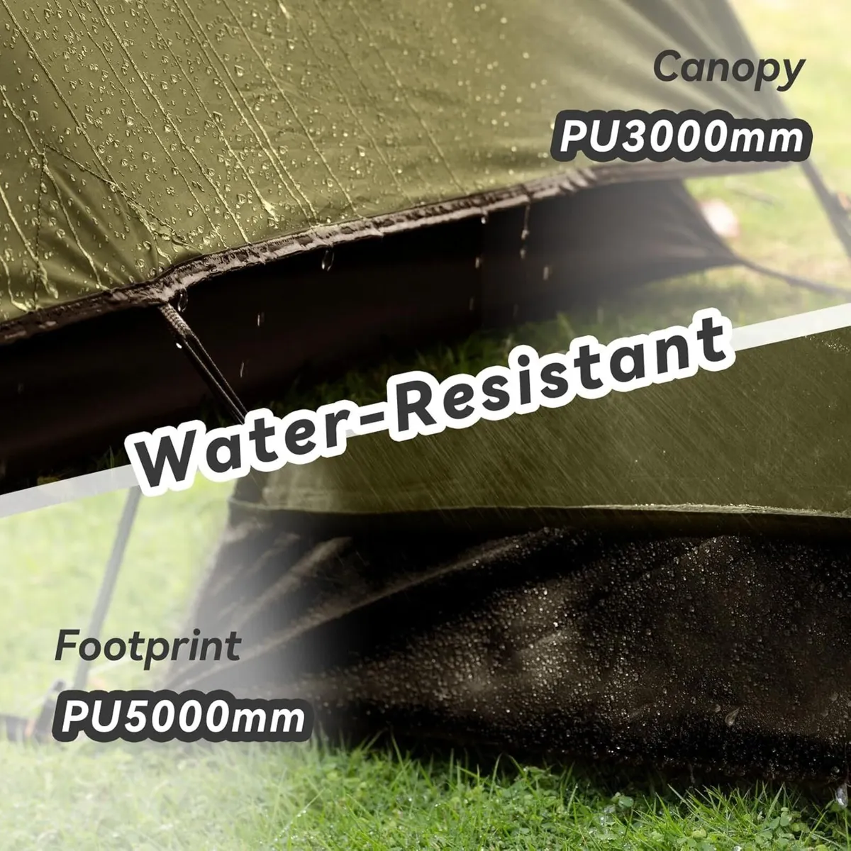 Tent 2-4 Man for Camping Easy Setup Lightweight - Image 3