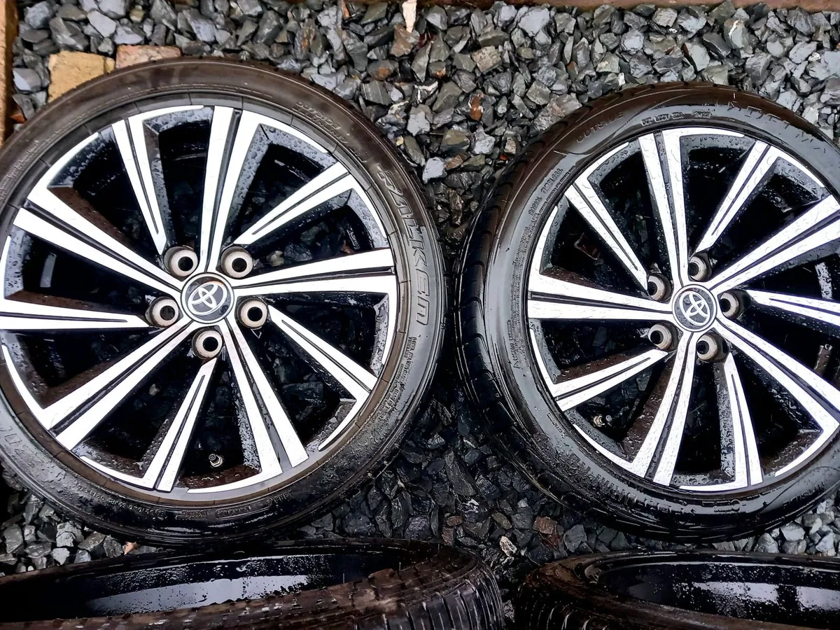 Toyota 17inch 5x114.3 Alloy Wheels - Image 2