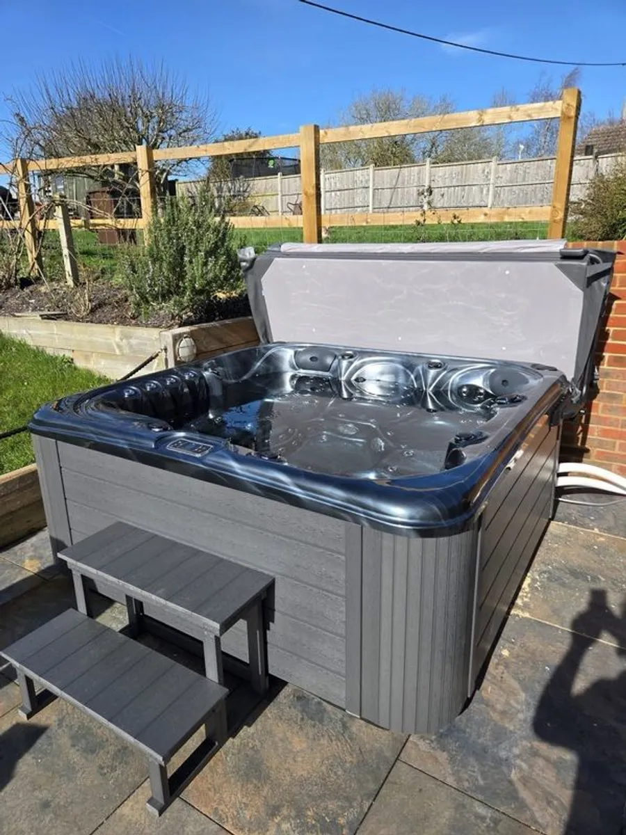 Massive Sale for the month of March on this massive spec hot tub