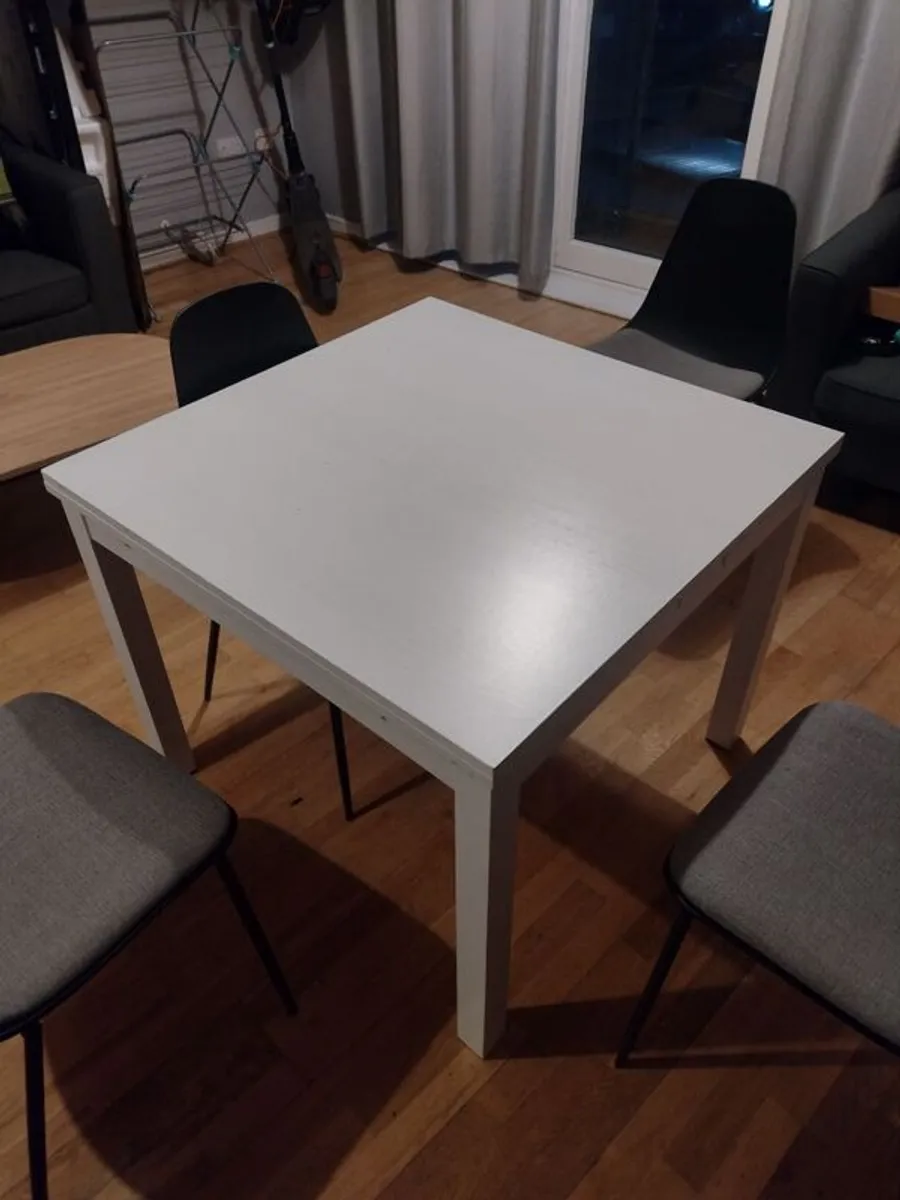 Folding Wooden Table - Image 1