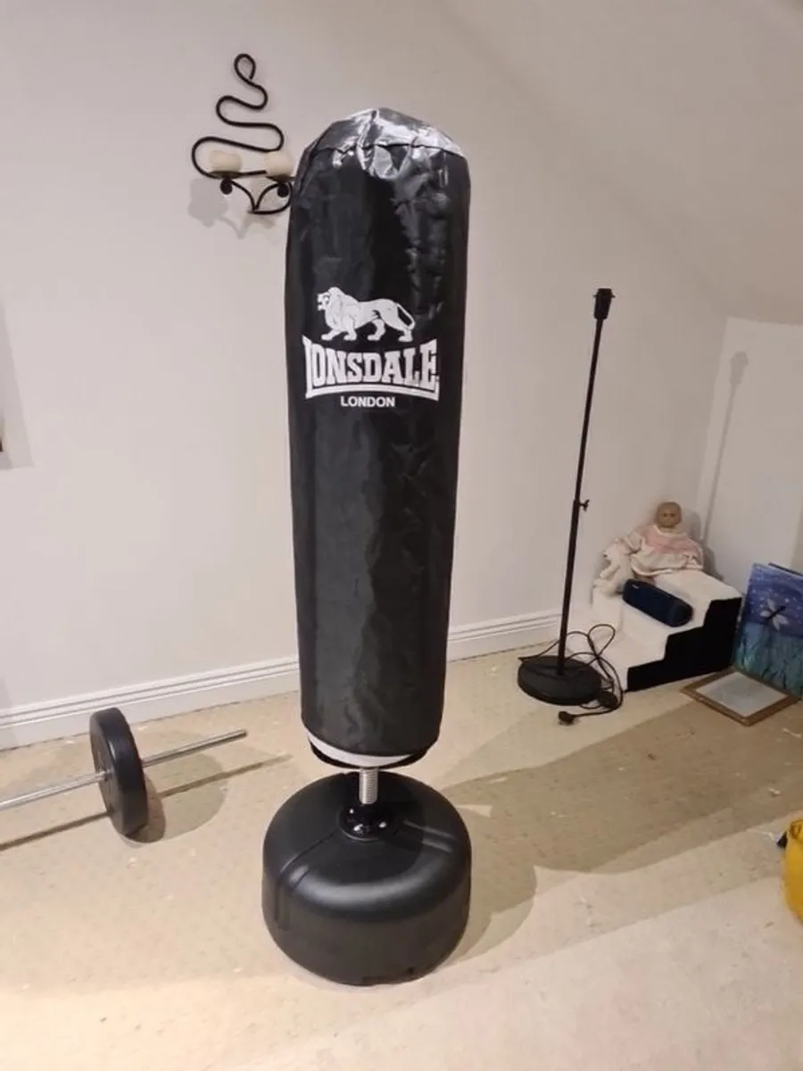 Free standing inflatable punch bag and electronic pad - Image 2
