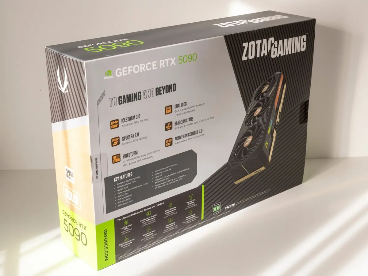 NVidia GeForce RTX 5090 32GB Zotac SOLID NEW - Image 2