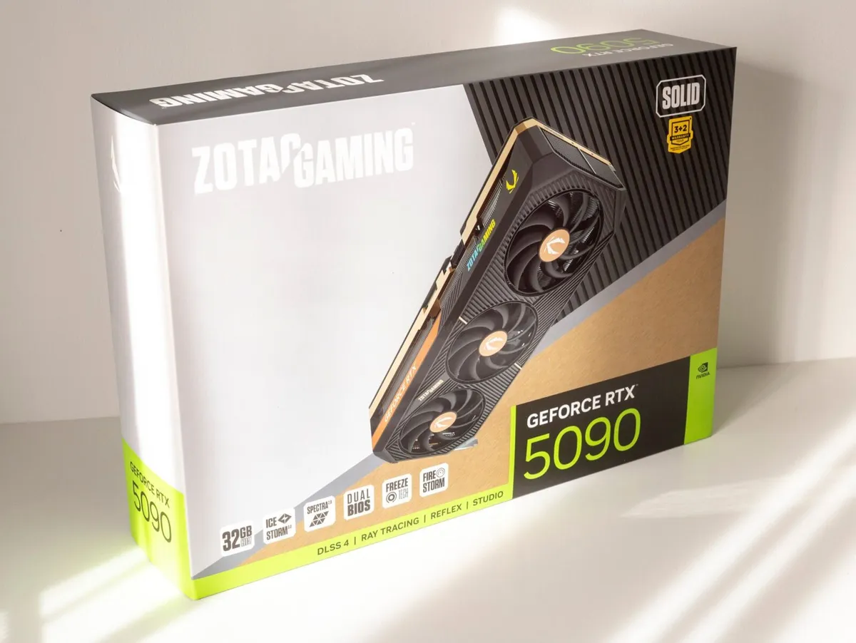 NVidia GeForce RTX 5090 32GB Zotac SOLID NEW - Image 1