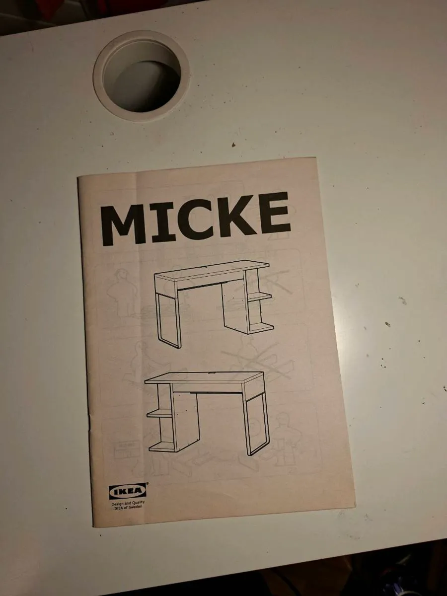 Ikea Micke desk - Image 4