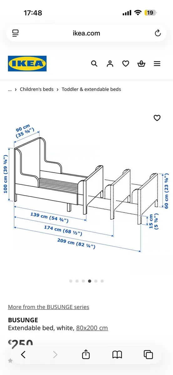 Ikea kids bed - Image 2
