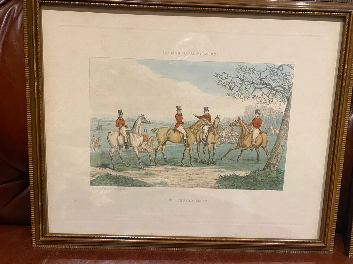 Set of 6 Henry Alken 19 cen prints - Image 4