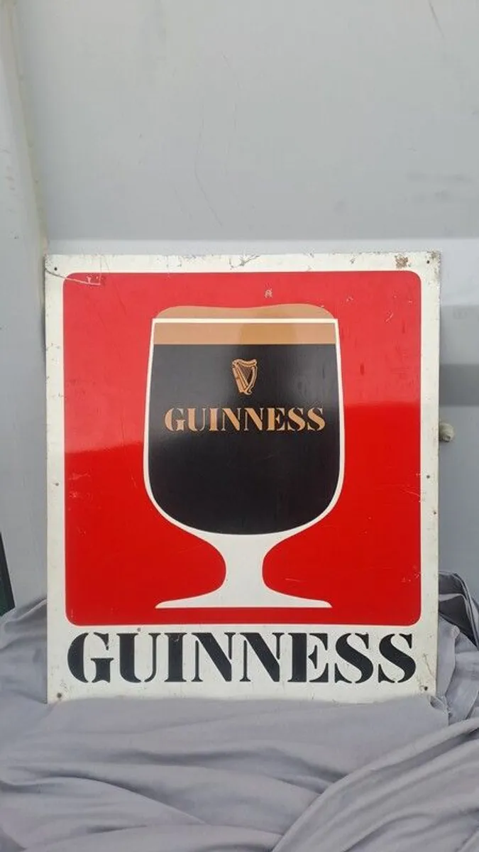 Old Guiness Sign - Image 4