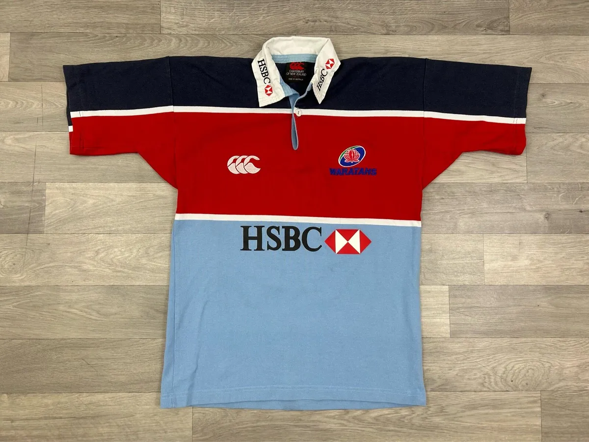 Vintage 2004 Canterbury NSW Waratahs Rugby Shirt - Image 1