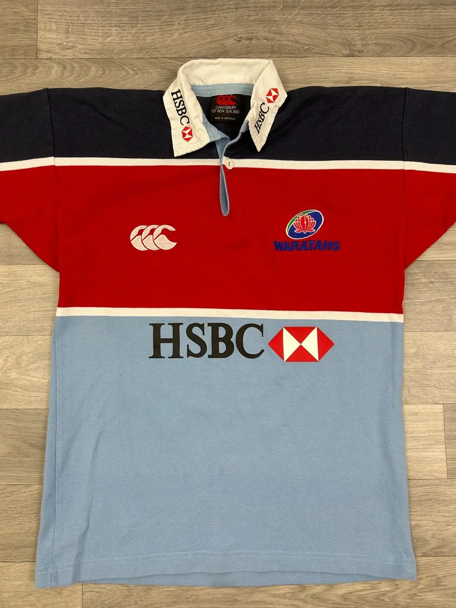 Vintage 2004 Canterbury NSW Waratahs Rugby Shirt - Image 2