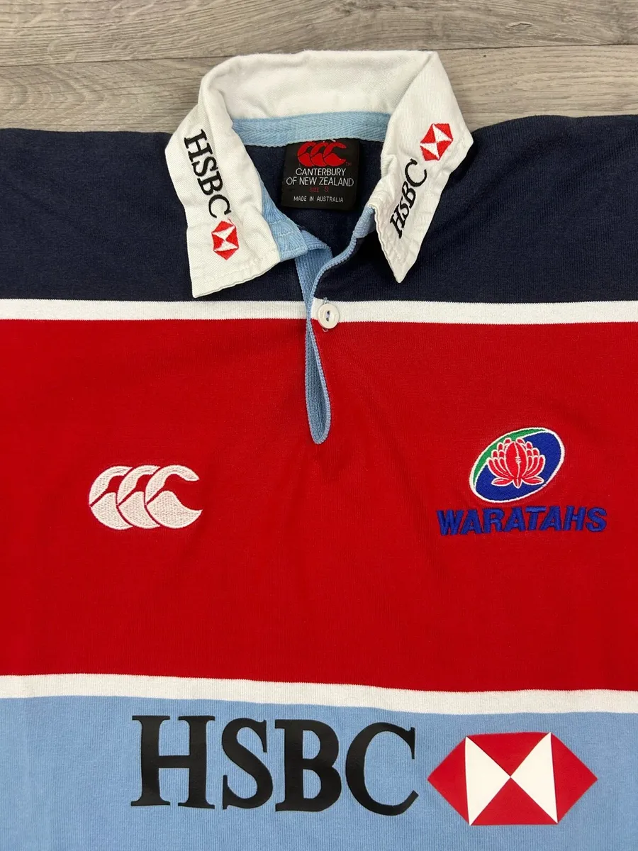 Vintage 2004 Canterbury NSW Waratahs Rugby Shirt - Image 3
