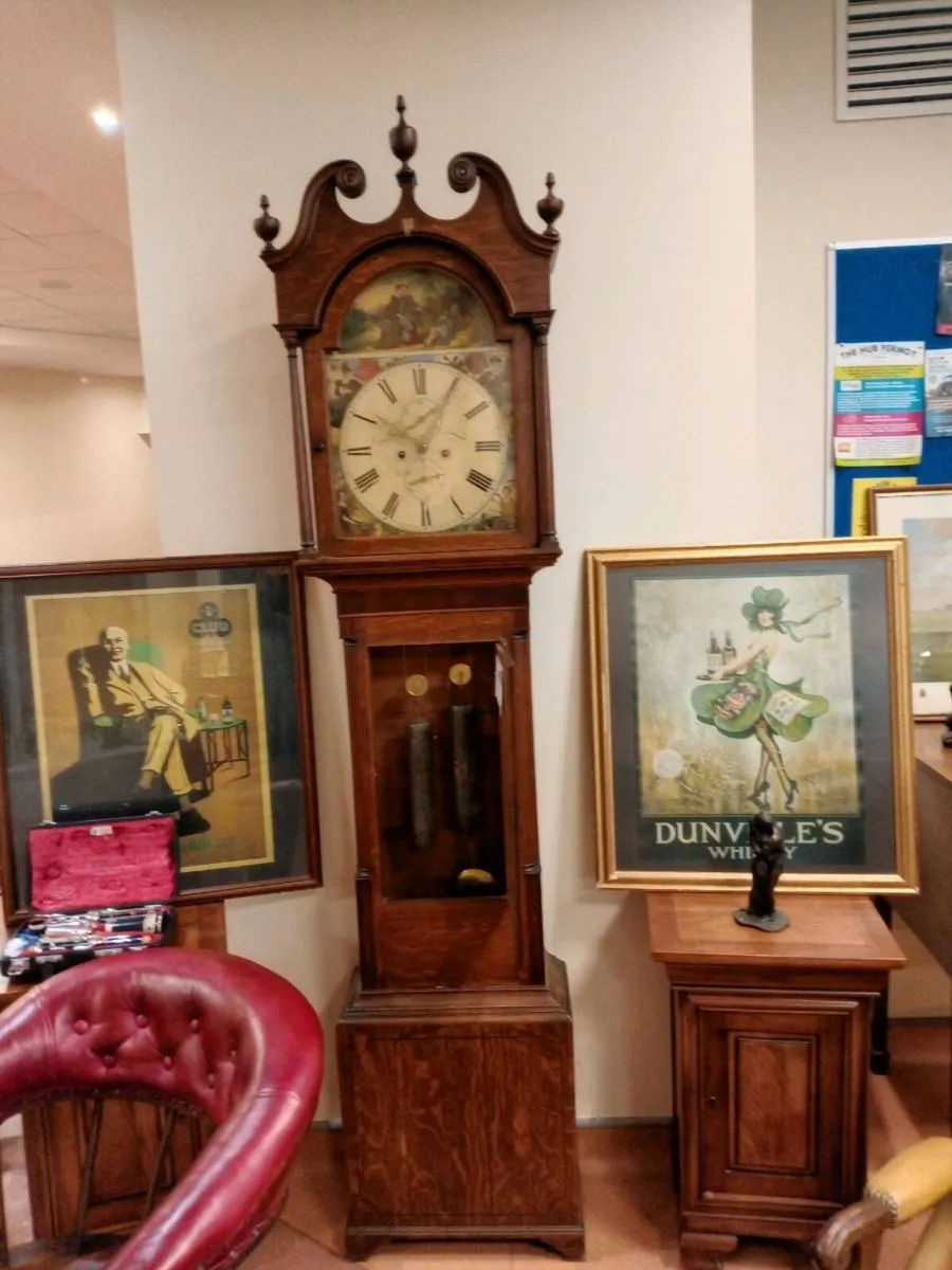 18th century grandfather clock - Image 2
