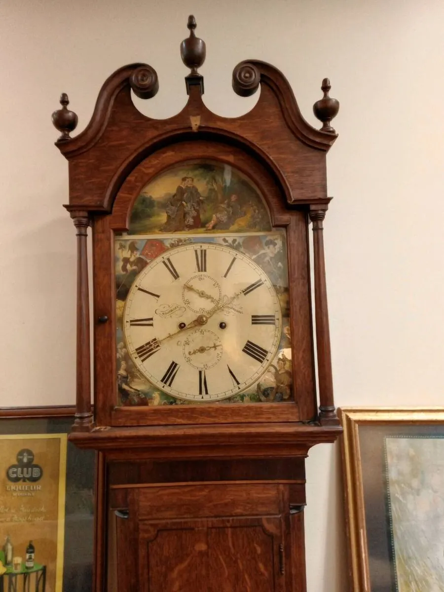 18th century grandfather clock - Image 3