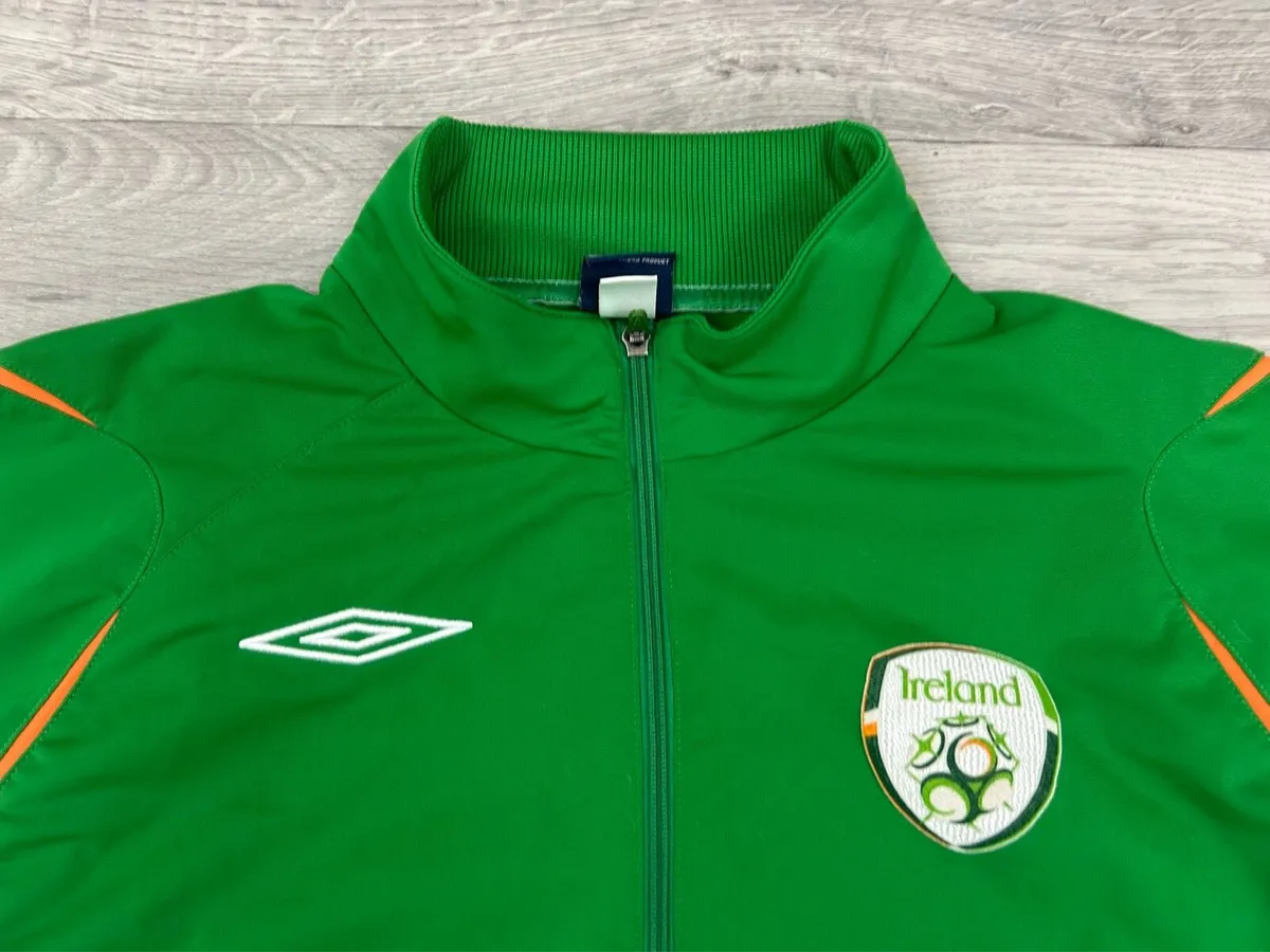 Vintage Umbro Ireland Track Jacket Mens Large - Image 3