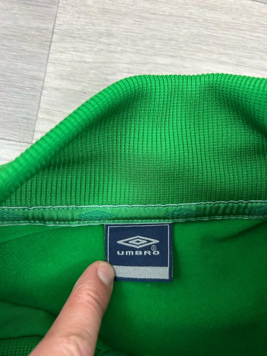 Vintage Umbro Ireland Track Jacket Mens Large - Image 4