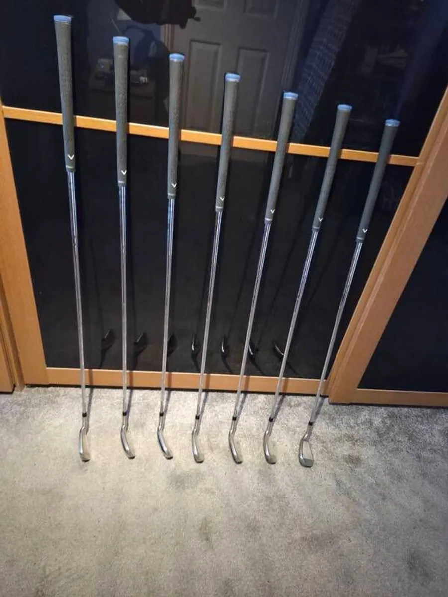 Callaway XR OS irons set 5-SW (7 irons) / Callaway Razr Fit Xtreme Driver - Image 1