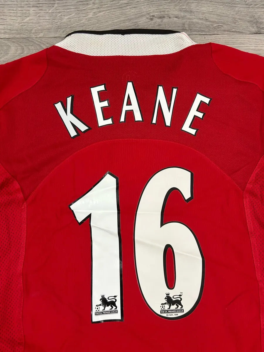 Vintage 2004 Manchester United Roy Keane Jersey L - Image 2