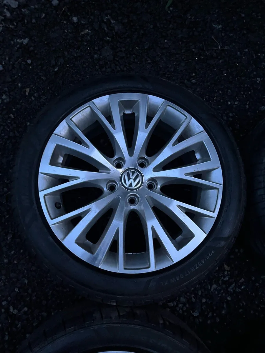 17’ Genuine VW GOLF CADDY 5x112 alloy wheels - Image 2