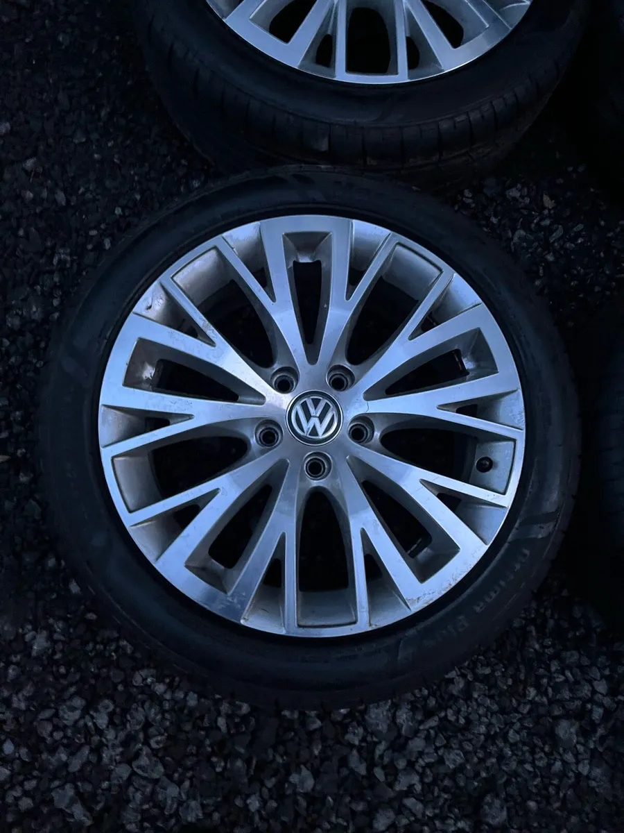 17’ Genuine VW GOLF CADDY 5x112 alloy wheels - Image 3