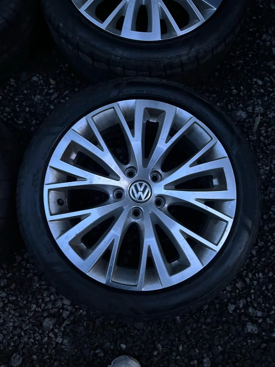 17’ Genuine VW GOLF CADDY 5x112 alloy wheels - Image 4