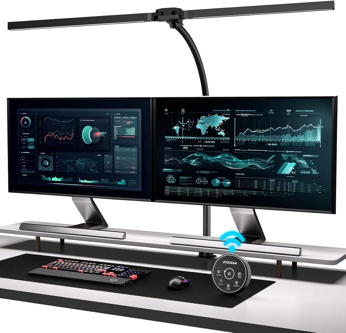 Desk Lamp with Clamp 31.5 LED for Home Office - Image 1