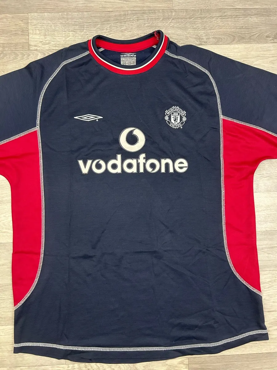 Vintage 2000 Manchester United Third Jersey XL - Image 2