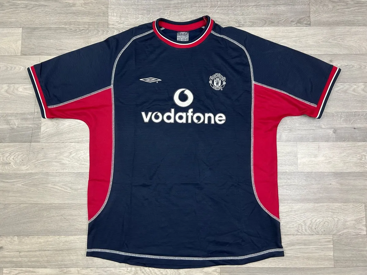 Vintage 2000 Manchester United Third Jersey XL - Image 1