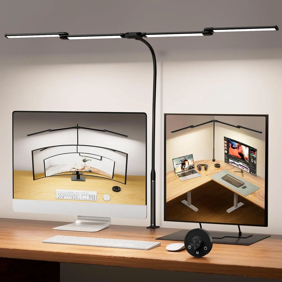 Led Desk Lamp with Clamp 24W Ultra Bright - Image 1