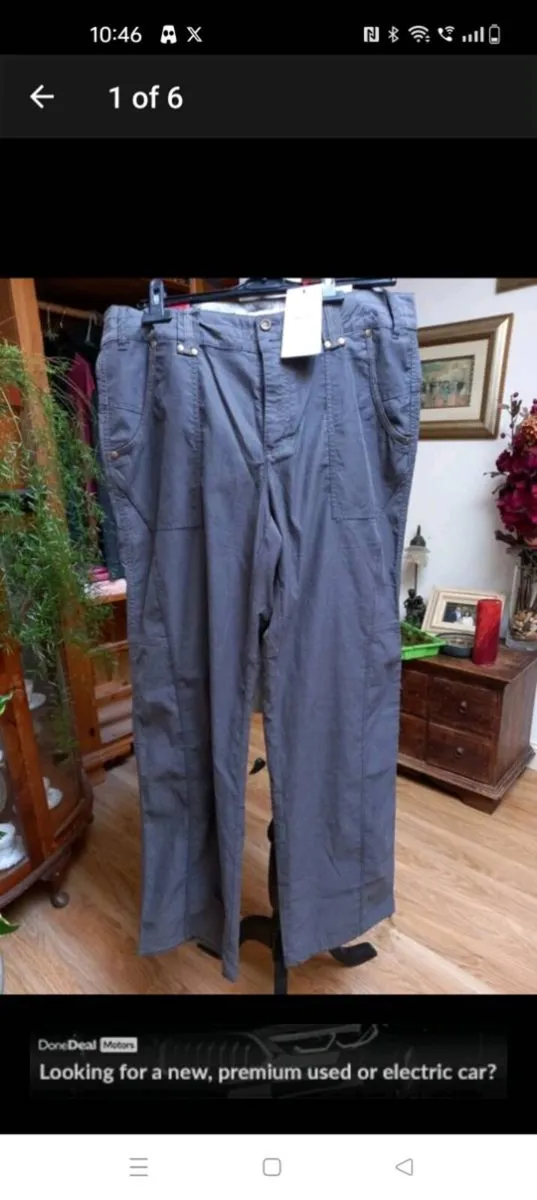 Ladies Grey Jackpot trousers. New with tags. - Image 1