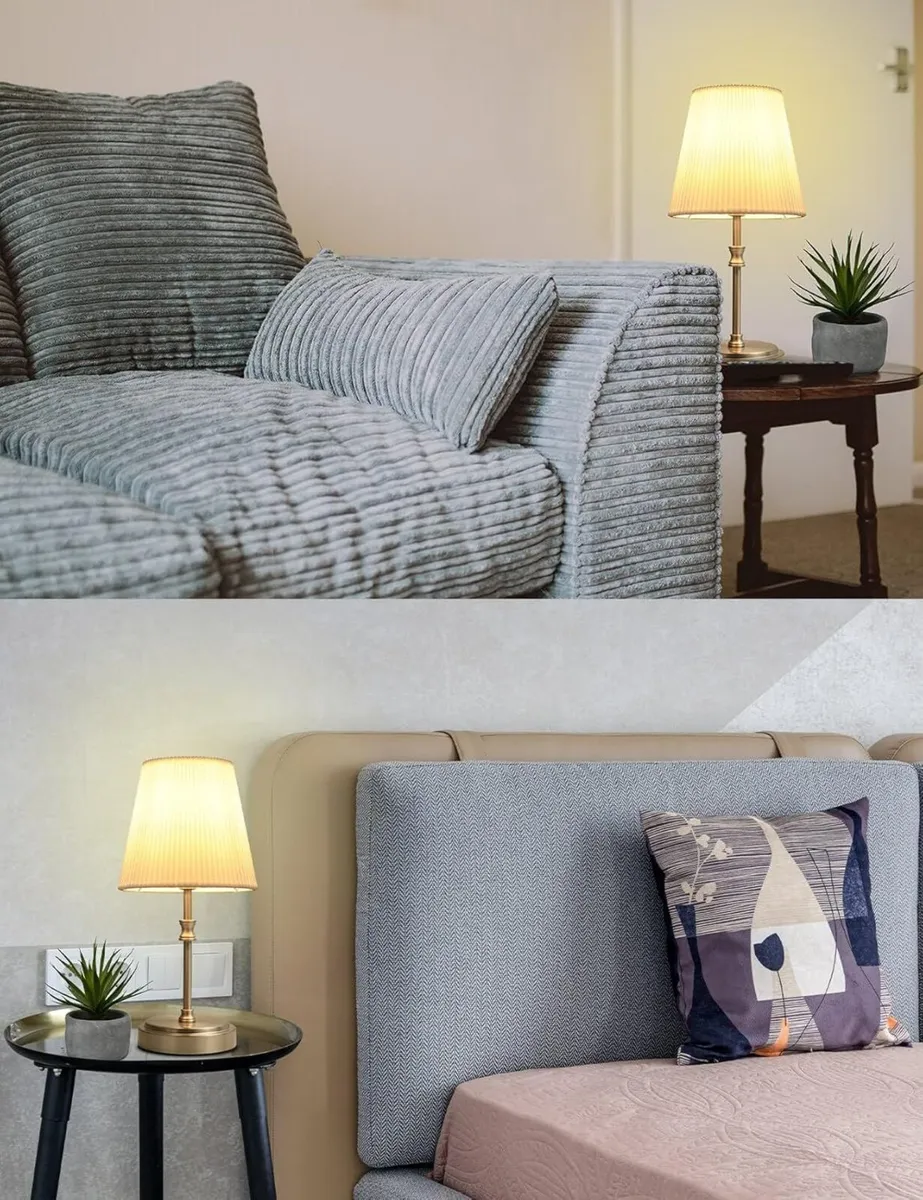 Bedside Lamps Touch Control Table Lamp Nightstand - Image 3