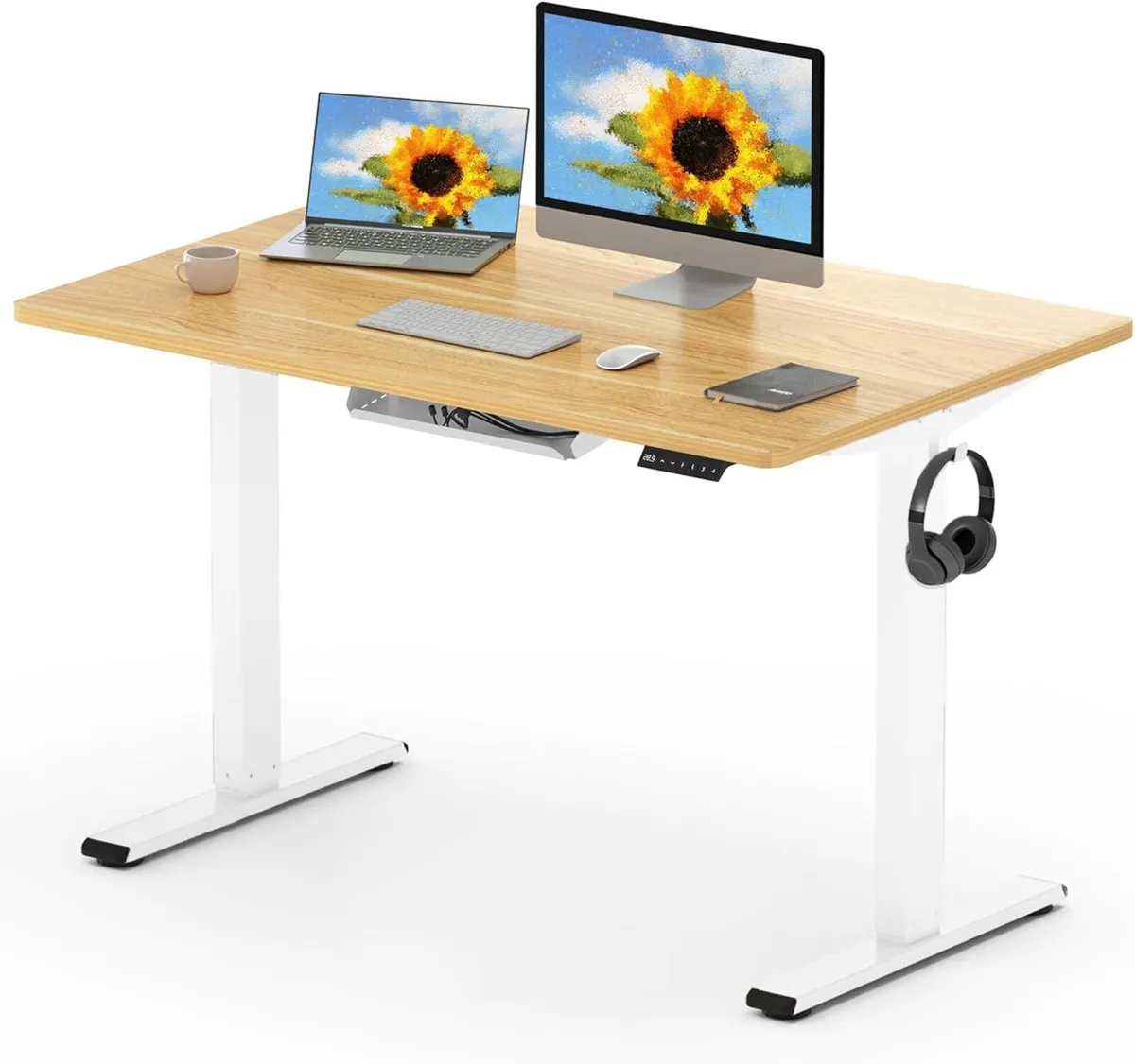 ONE PIECE Electric Standing Desk Height Adjustable - Image 1