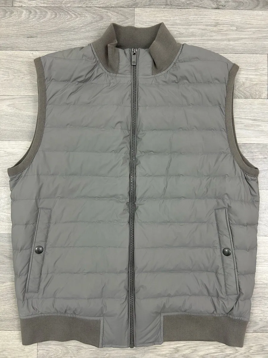 Massimo Dutti Down Bodywamer Gilet Mens M/L - Image 2