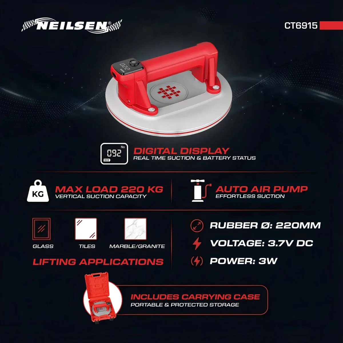 Vacuum Suction Cup With Digital Display - Image 4