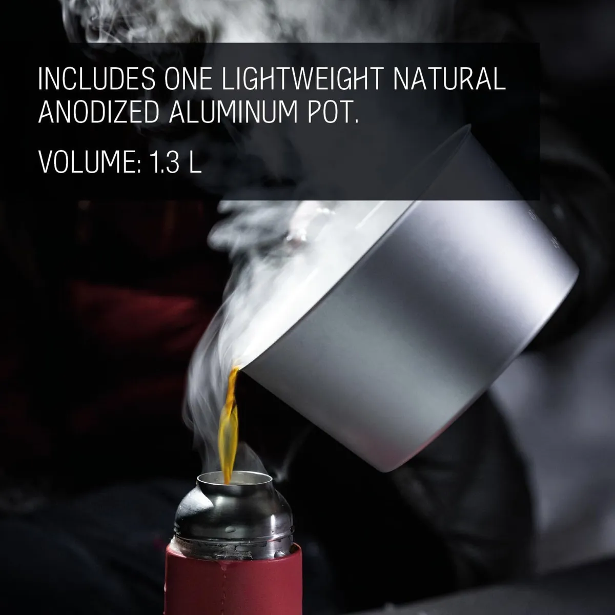 Gas Stove Camping Cooking Set - Essential 1x Pan - Image 4