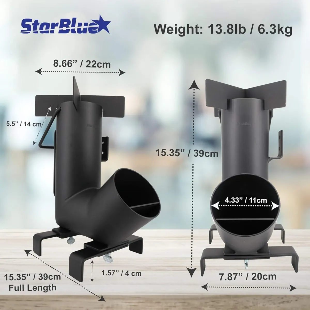 Camping Rocket Stove by with FREE Carrying Bag - - Image 3