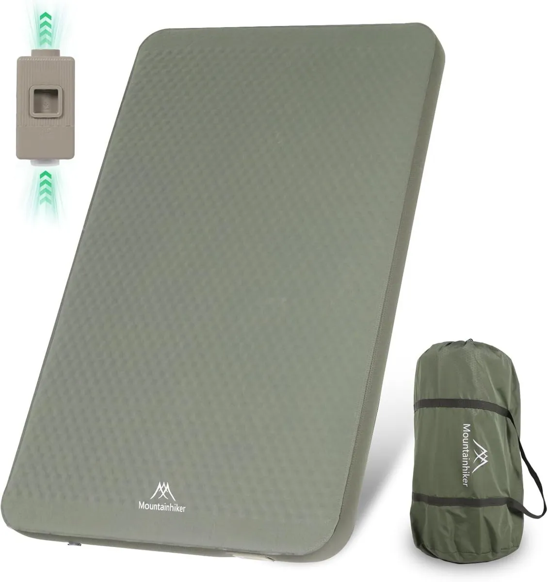 Self Inflating Camping Mat Double with Electric - Image 1