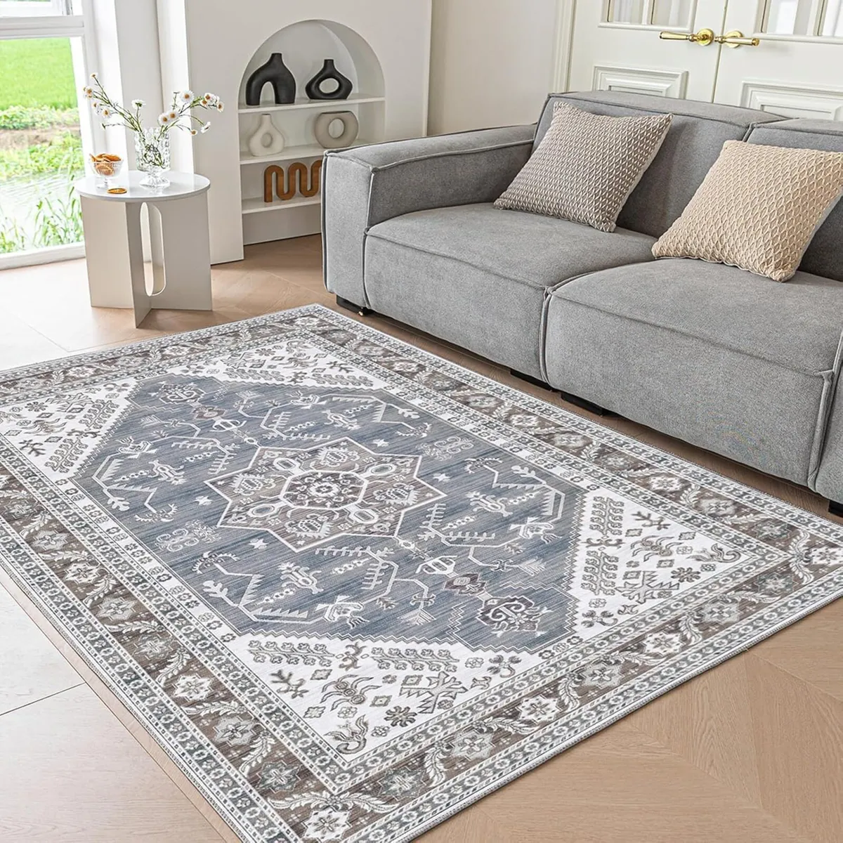Large Rugs for Living Room 140x200cm Non Slip - Image 2