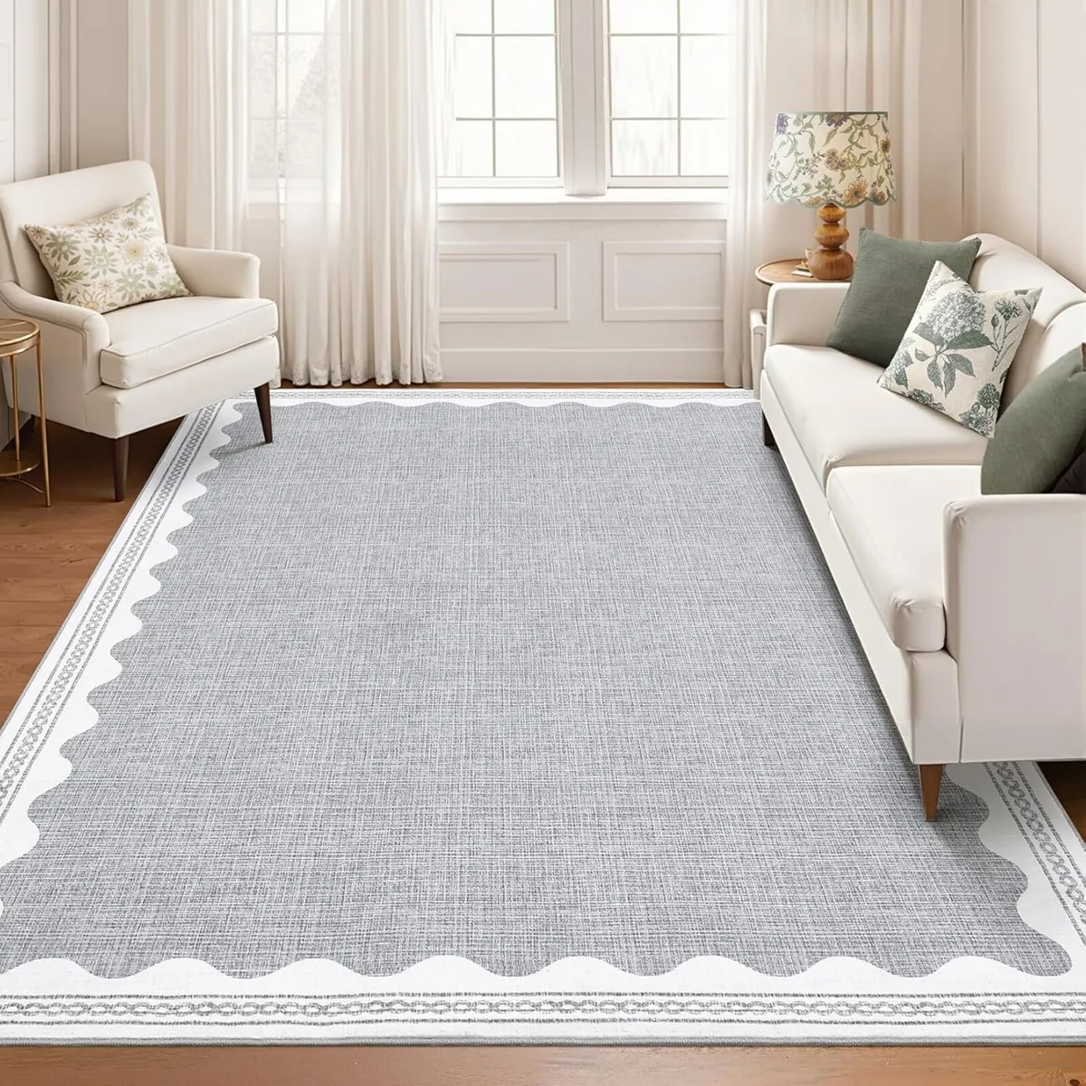 Large Area Rugs Living Room 160x230cm Washable - Image 1