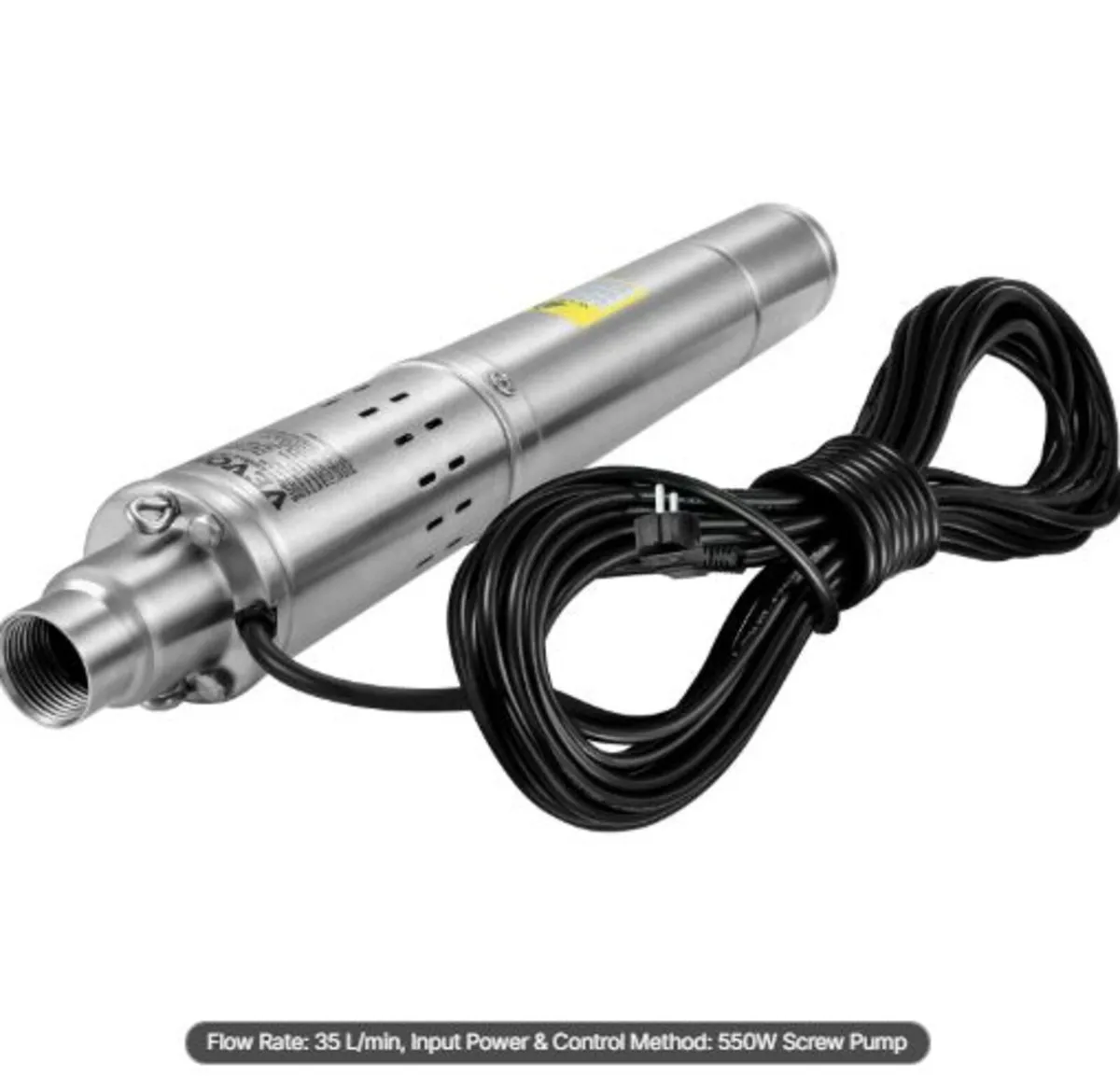 Deep Well Submersible Pump, 550W 230V/50Hz,35L/min - Image 4