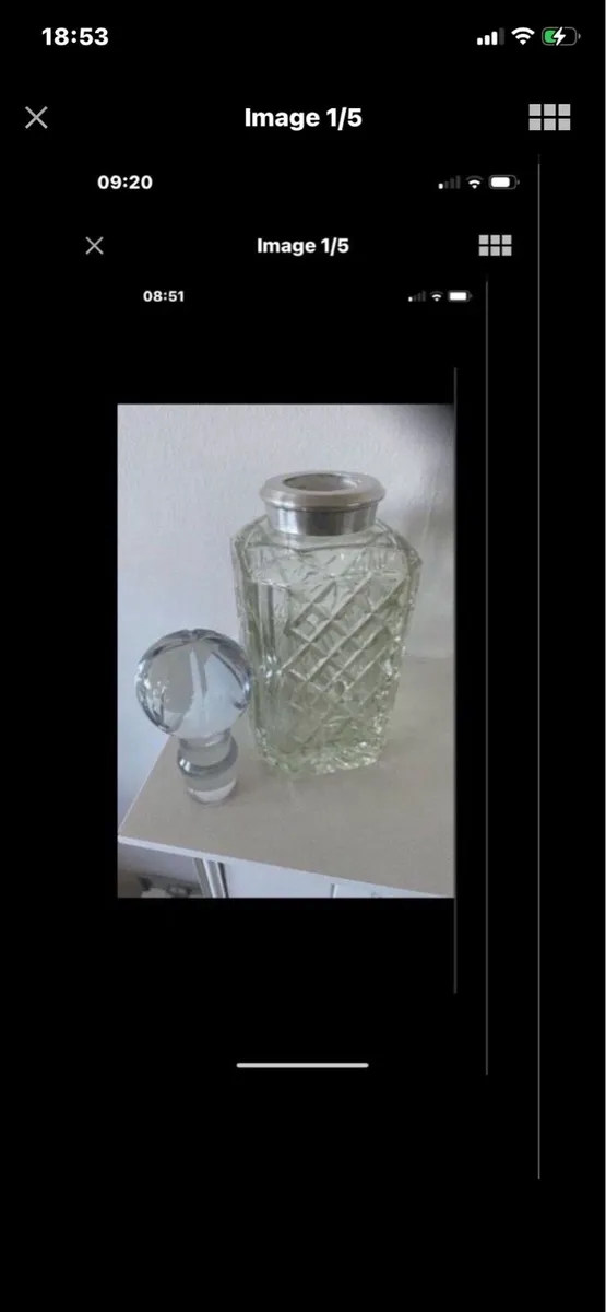 Heavy Crystal Decanter - Image 1