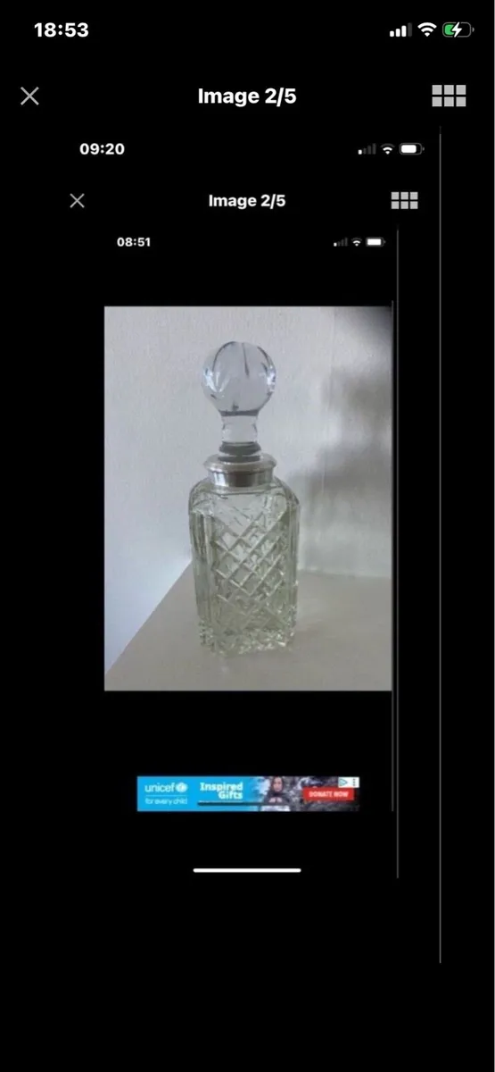 Heavy Crystal Decanter - Image 2