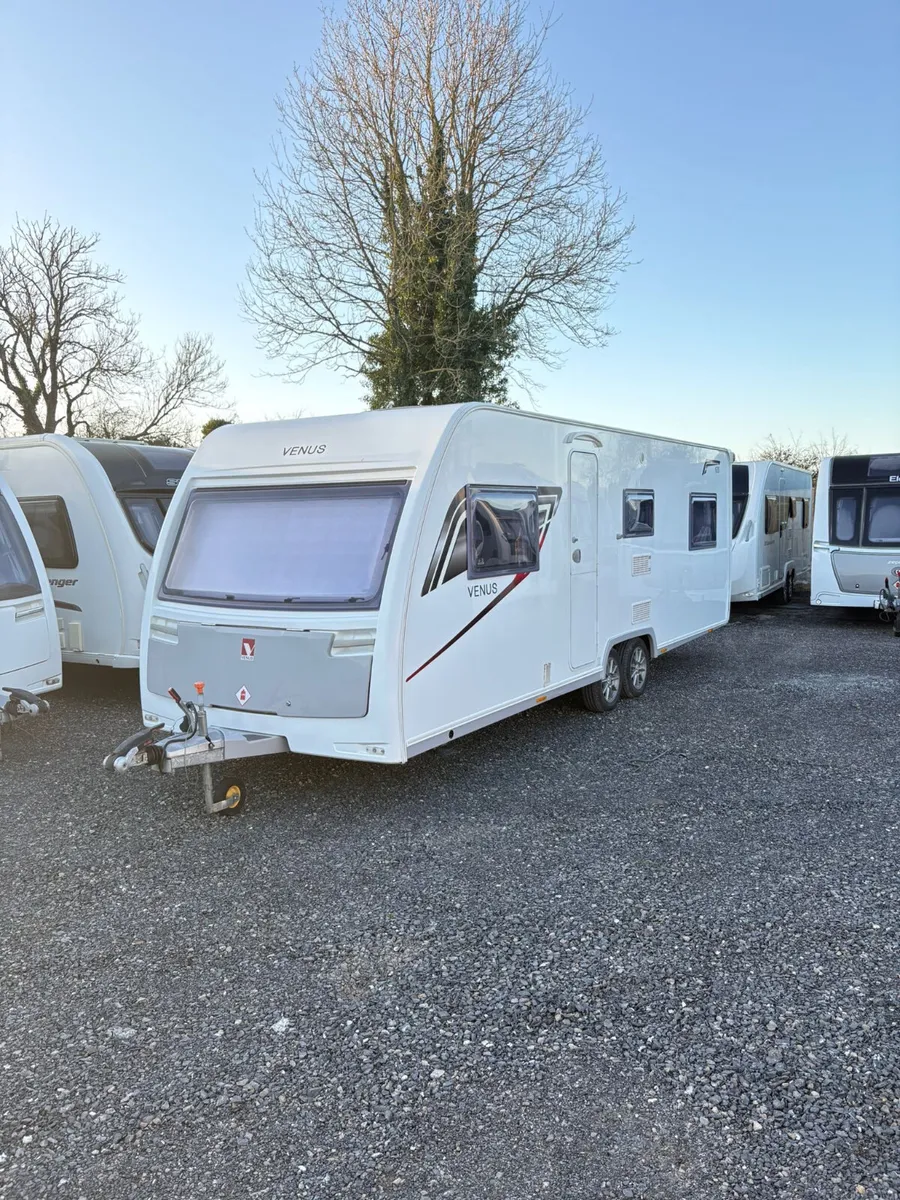 2018 Lunar 6 Berth Fixed Bed Caravan For Sale - Image 1