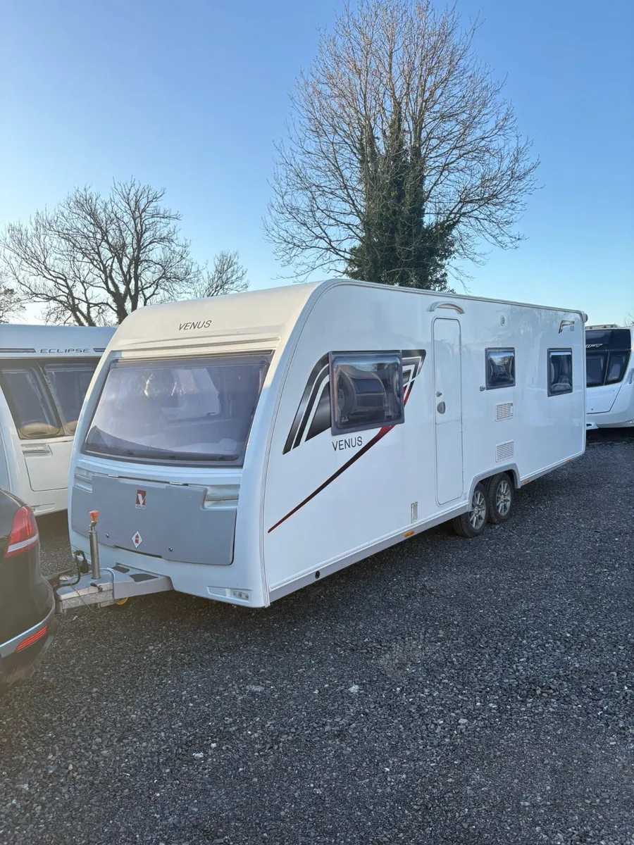 2018 Lunar 6 Berth Fixed Bed Caravan For Sale - Image 2