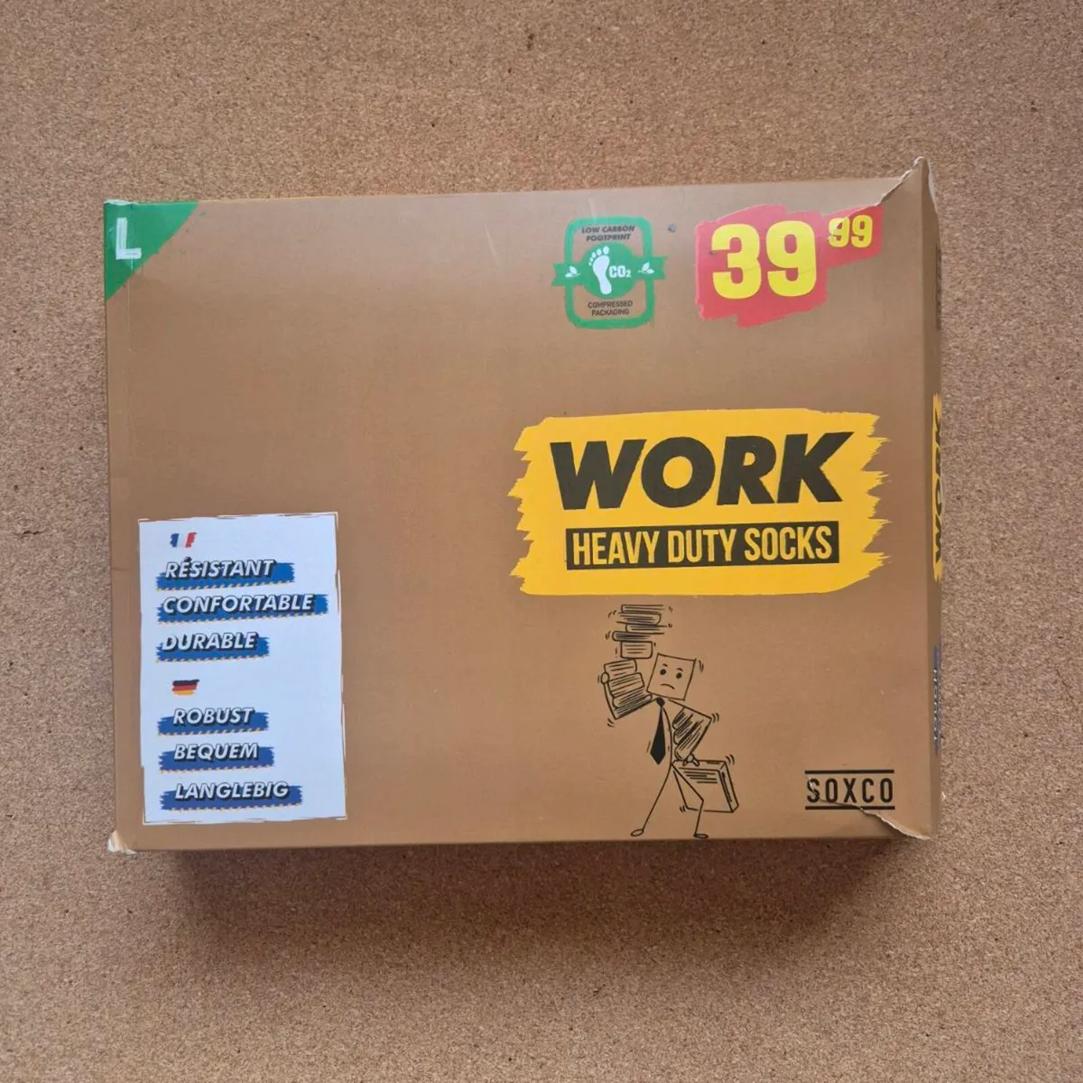 10x Work Socks, Heavy Duty, Brand New - Image 1